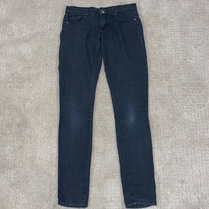 Forever 21 Dark Wash Slim Straight Jeans